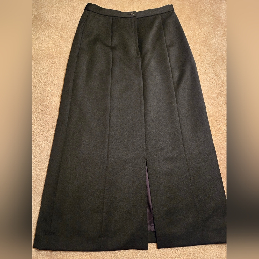 Issey Miyake Wool A-line skirt - Picture 5 of 9